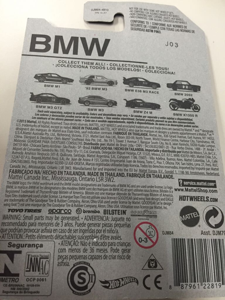 BMW M3 GT2 Blue - BMW Series toy car collectible - Main Image 2