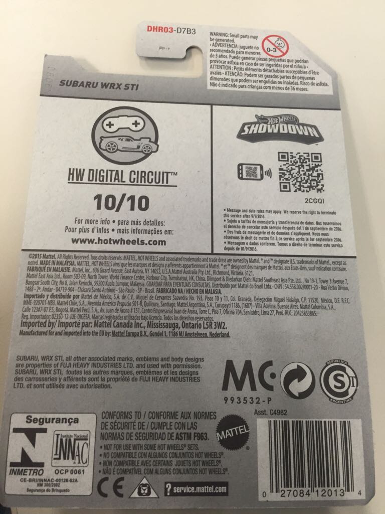 Subaru WRX STI - Subaru WRX STI Collection toy car collectible - Main Image 2