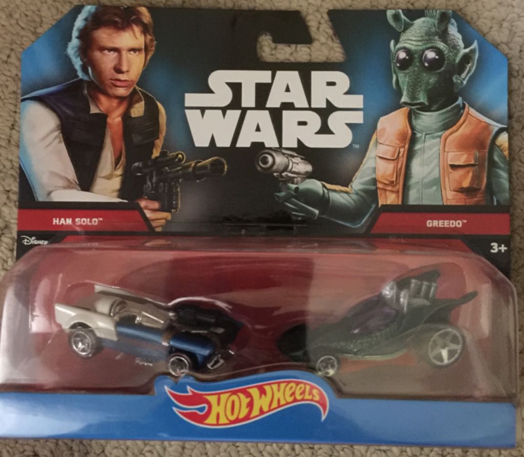 Star Wars: 2 Pack: Han Solo And Greedo  toy car collectible - Main Image 1