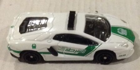 Lamborghini Avientador Dubai Police Car - Tomica toy car collectible - Main Image 2