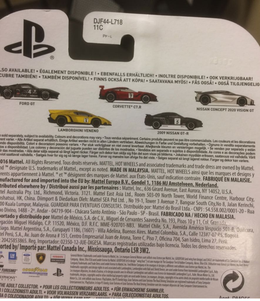 Chevrolet Corvette C7.R - Gran Turismo - Gran Turismo toy car collectible - Main Image 2