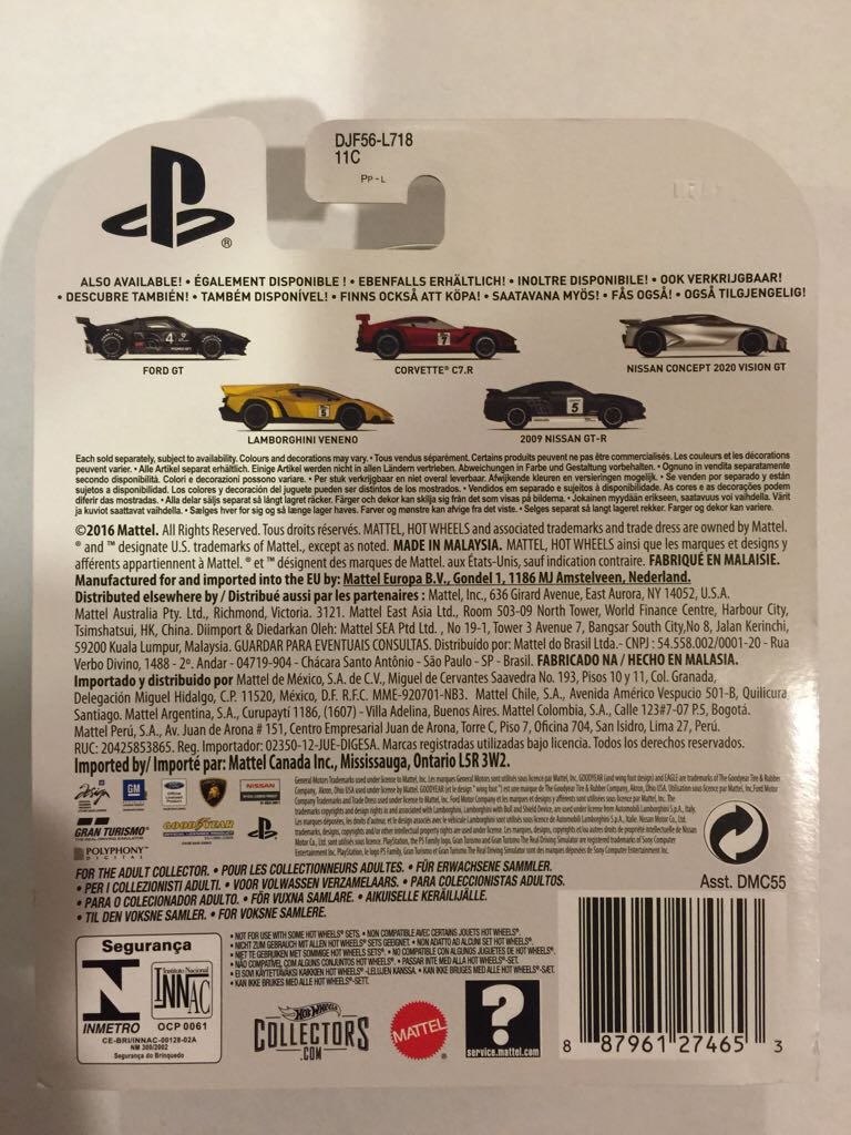 Nissan Concept 2020 Vision GT - Gran Turismo - HW Gran Turismo toy car collectible - Main Image 2