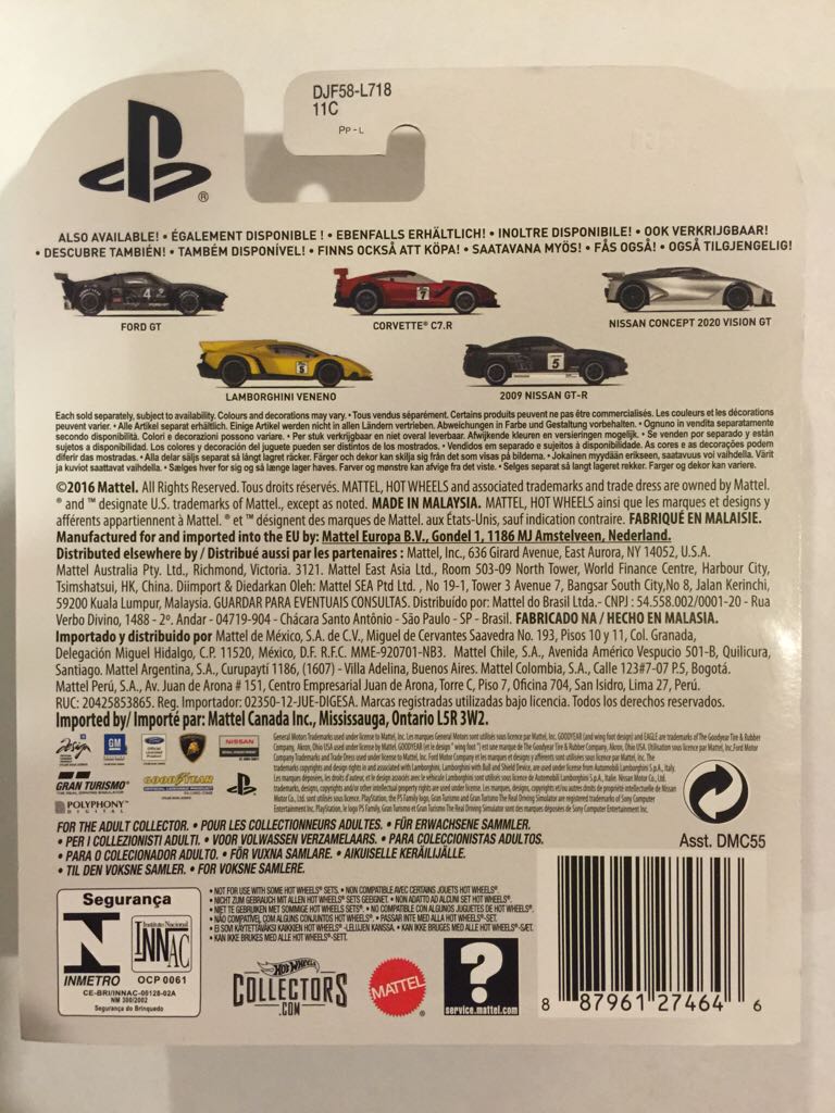 Lamborghini Veneno - Gran Turismo - HW Gran Turismo toy car collectible - Main Image 2