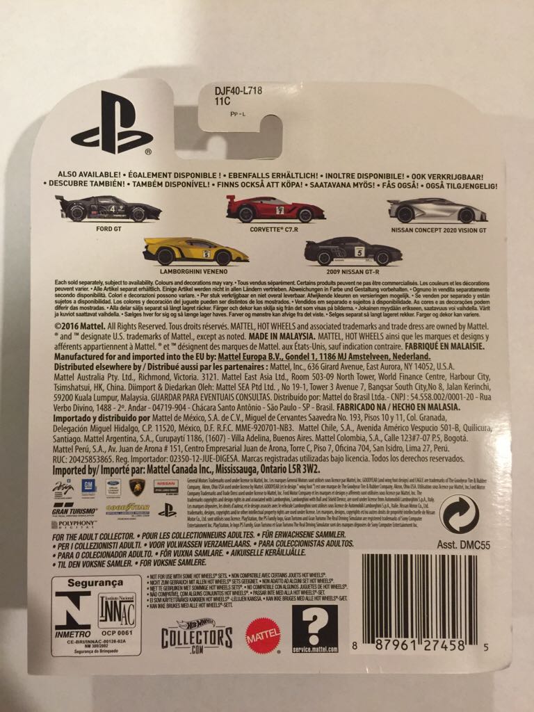 2009 Nissan GT-R - Gran Turismo - 2016 Gran Turismo toy car collectible - Main Image 2