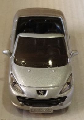 Peugeot 207 CC Gris  - Siku toy car collectible - Main Image 1