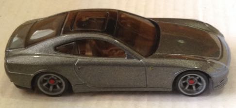 Ferrari 612 Scaglietti Gris - Hot Wheels toy car collectible - Main Image 2