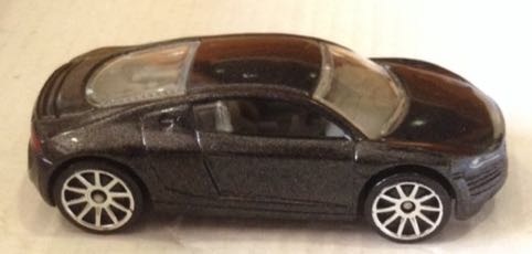 Audi R-8 Gris - Hot Wheels toy car collectible - Main Image 2