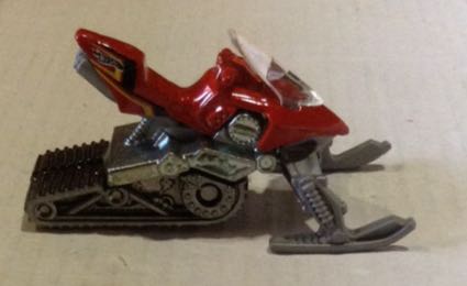 Moto De Nieve Naranja - Hot Wheels toy car collectible - Main Image 2