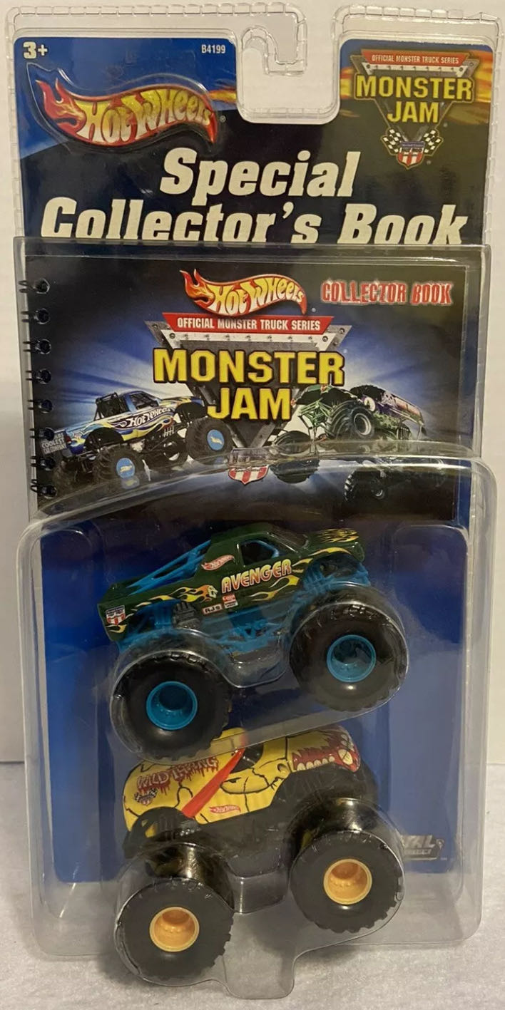 Wild Thang Special Collector’s Book 2 Pack - Monster Jam toy car collectible - Main Image 3