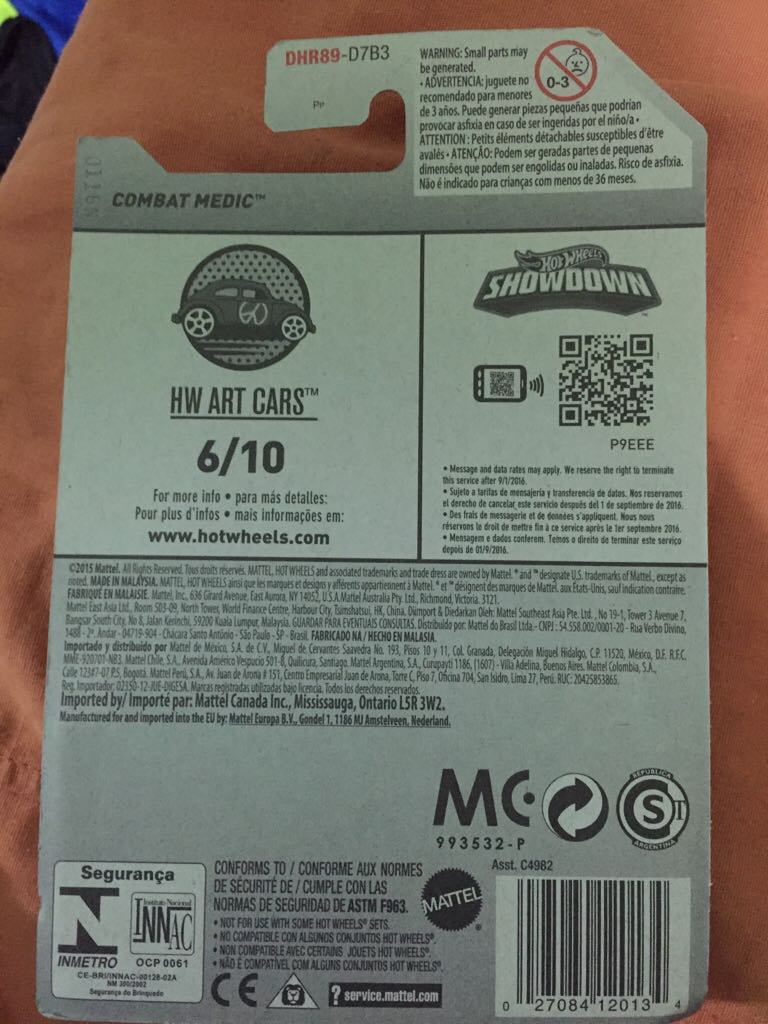 Combat Medic - HW Art Cars toy car collectible - Main Image 2