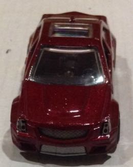 Cadillac CTS -V Guinda - Hot Wheels toy car collectible - Main Image 1