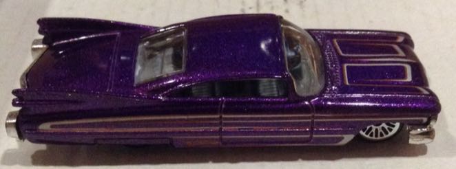 Cadillac custom 53 Morado - Hot Wheels toy car collectible - Main Image 2