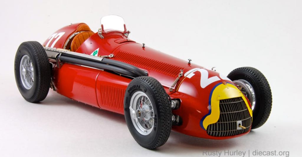 Alfa Romeo Alfetta Tipo 159m - Grand Prix of Spain toy car collectible - Main Image 2