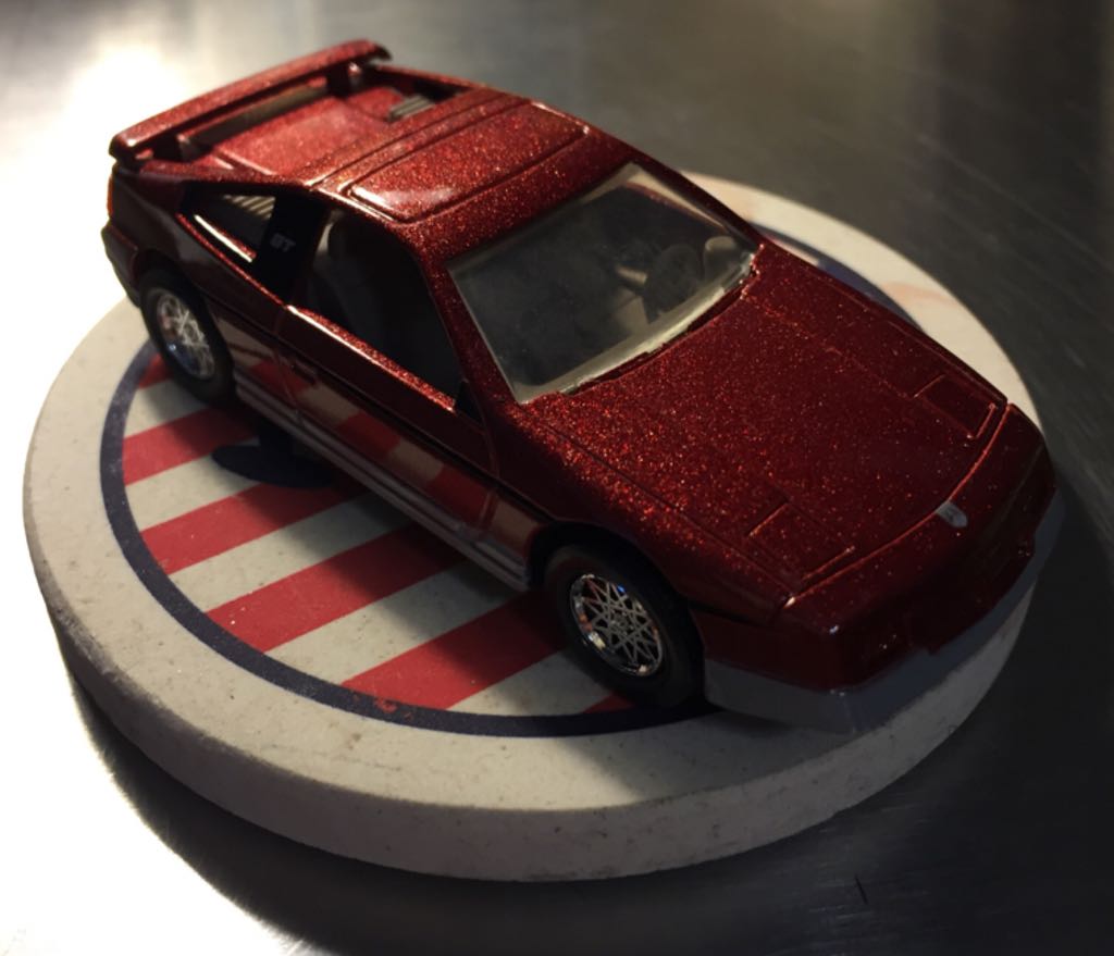Fiero GT 1988 - Blueprint Replicas toy car collectible - Main Image 2