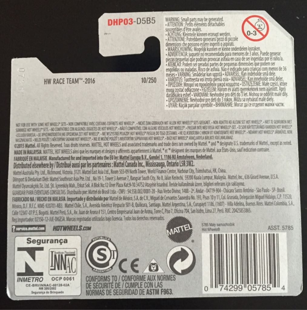 Night Shifter - HW Race Team toy car collectible - Main Image 2