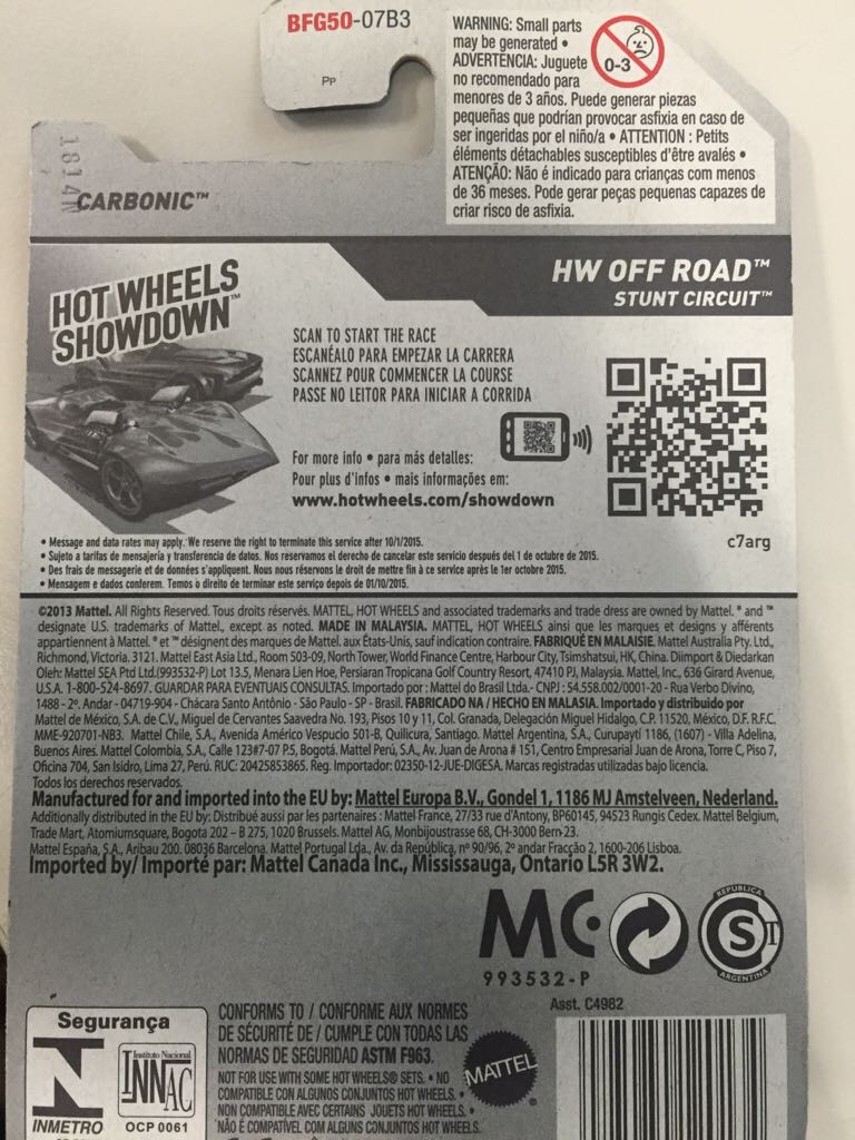 Carbonic - ’14 HW Off-Road toy car collectible - Main Image 2