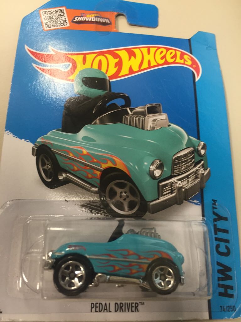 Pedal Driver - HW City Surf Patrol toy car collectible - Main Image 1