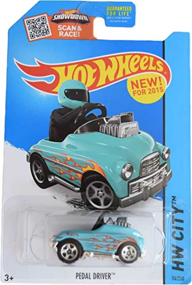Pedal Driver - HW City Surf Patrol toy car collectible - Main Image 3