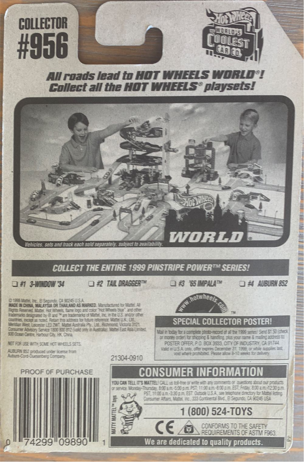 Pinstripe Power Series - Pinstripe Power Series toy car collectible - Main Image 3