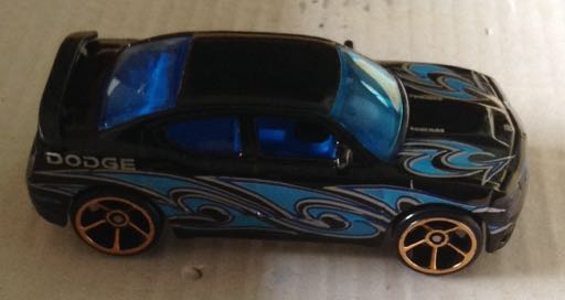 Dodge Charger SRT8 - Hot Wheels toy car collectible - Main Image 2