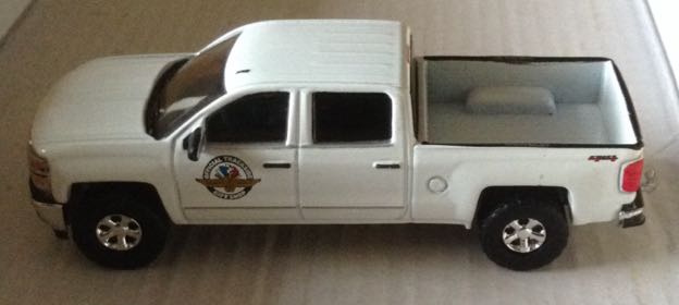 Chevrolet 1500 Silverado Blanco - Greenlight toy car collectible - Main Image 2