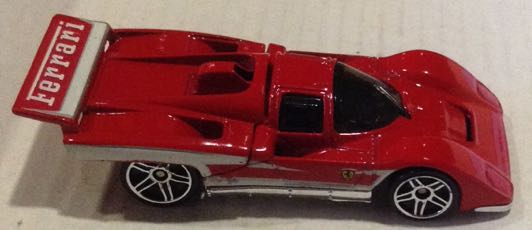 Ferrari 512 M Rojo - Hot Wheels toy car collectible - Main Image 2