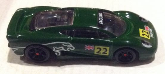 Jaguar Verde Oscuro - Hot Wheels toy car collectible - Main Image 2