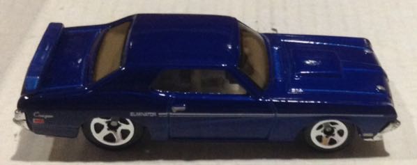 Mercury Cougar Eliminator Azul - Hot Wheels toy car collectible - Main Image 2