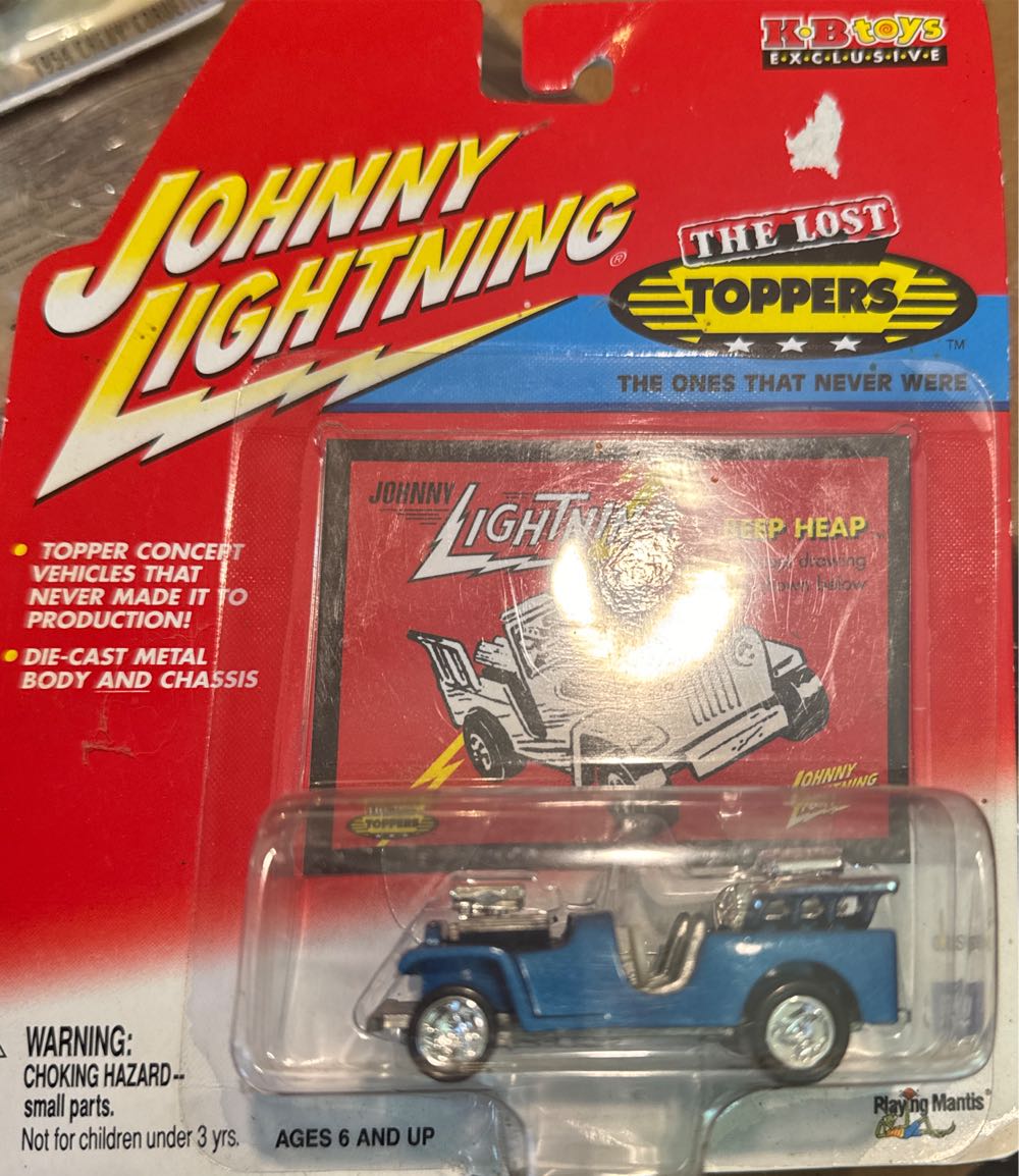 Johnny Lightning Beep Heap - The Lost Toppers toy car collectible - Main Image 2