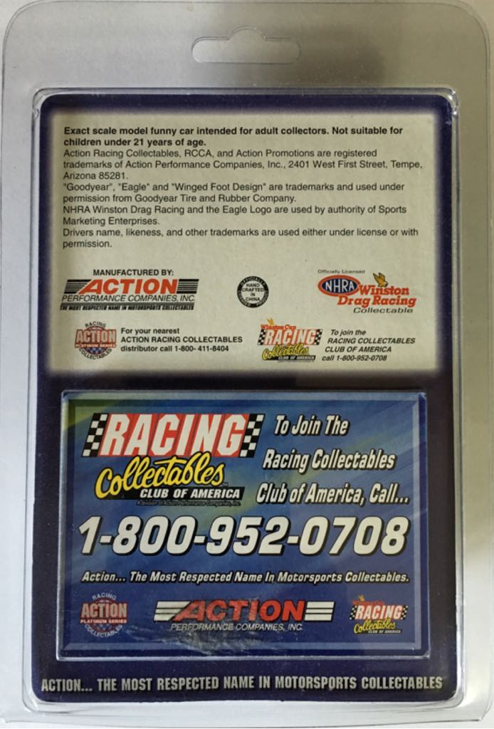 Action Johnforce  toy car collectible - Main Image 2