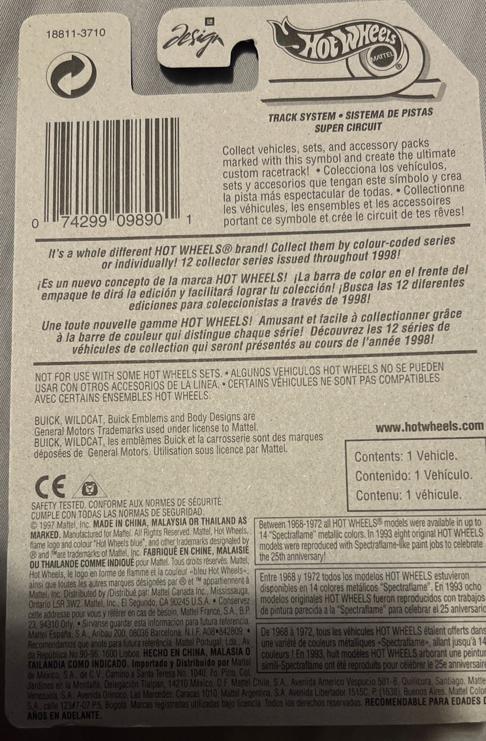 Buick Wildcat - Tech Tones toy car collectible - Main Image 3