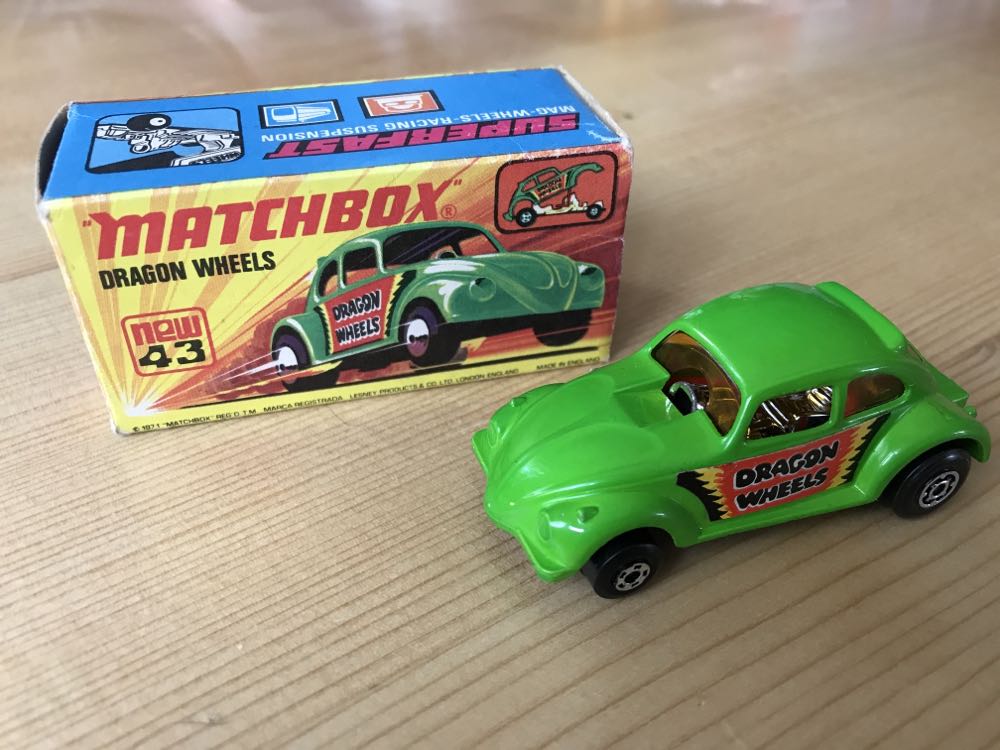 Dragon Wheels - Matchbox Superfast 1-75 toy car collectible - Main Image 2