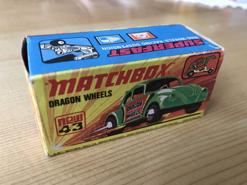 Dragon Wheels - Matchbox Superfast 1-75 toy car collectible - Main Image 3
