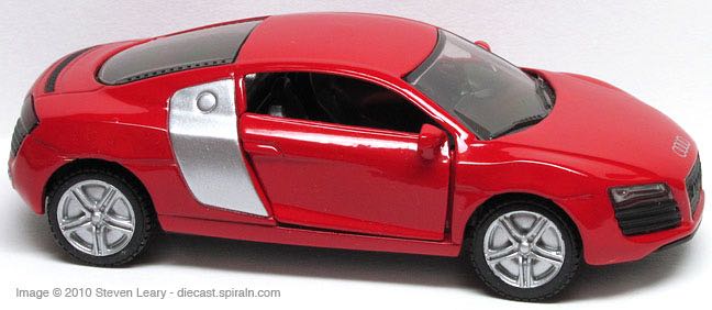 Audi R8 - Dubai Police toy car collectible - Main Image 2
