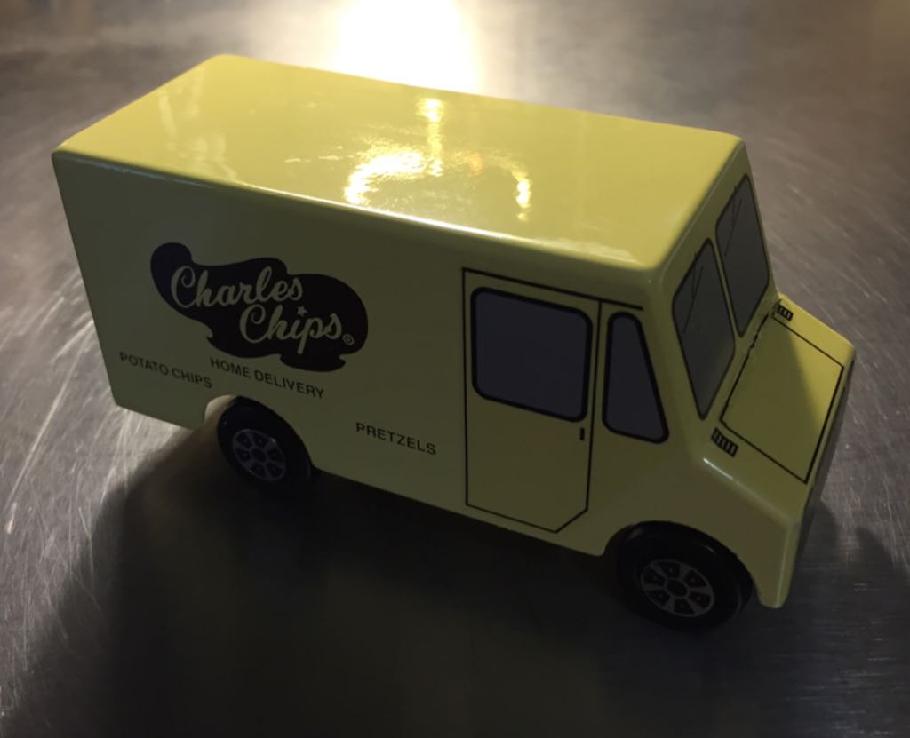 Charles Chips Home Delivery Truck toy car collectible - Main Image 1
