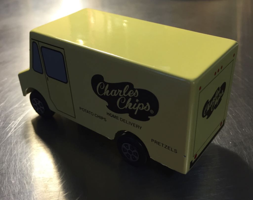 Charles Chips Home Delivery Truck toy car collectible - Main Image 2