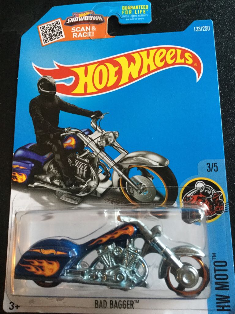 Bad Bagger - 2016 HW Moto toy car collectible - Main Image 1
