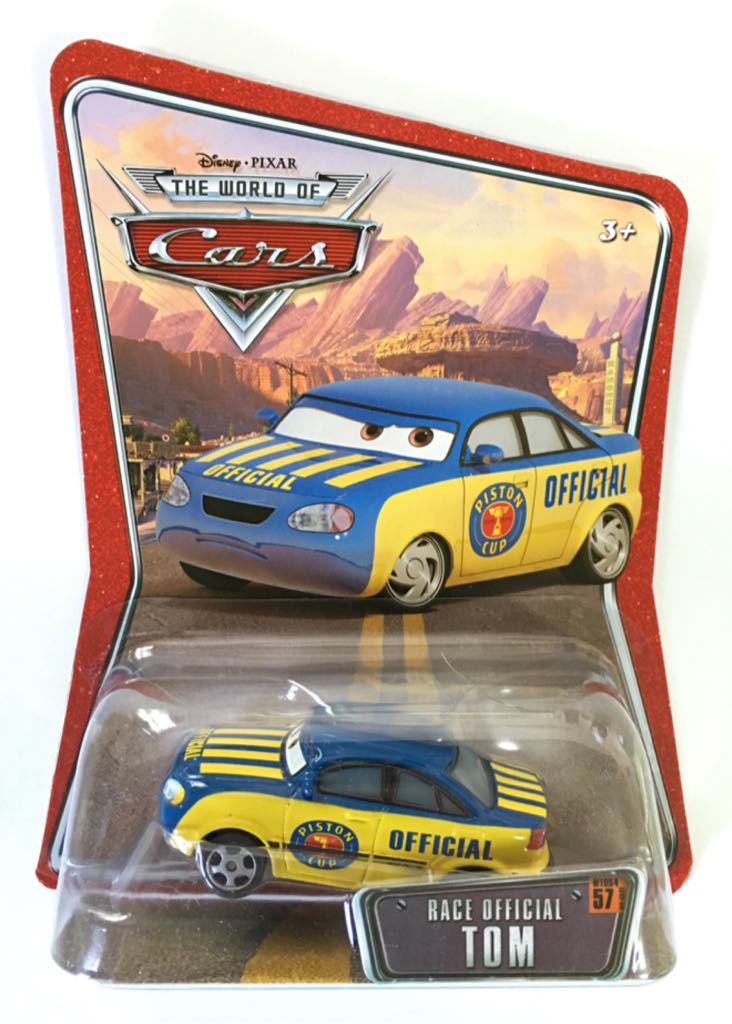 Race Official Tom - World Of Cars toy car collectible - Main Image 1