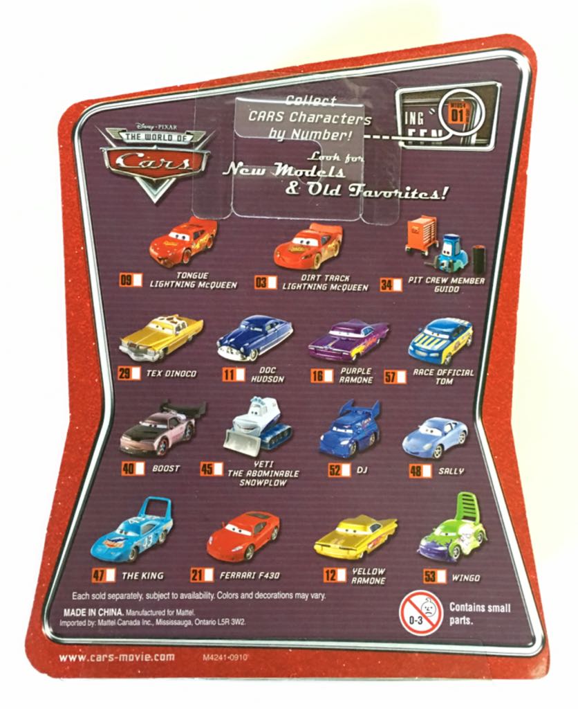 Pit Crew Member Guido - World Of Cars toy car collectible - Main Image 2