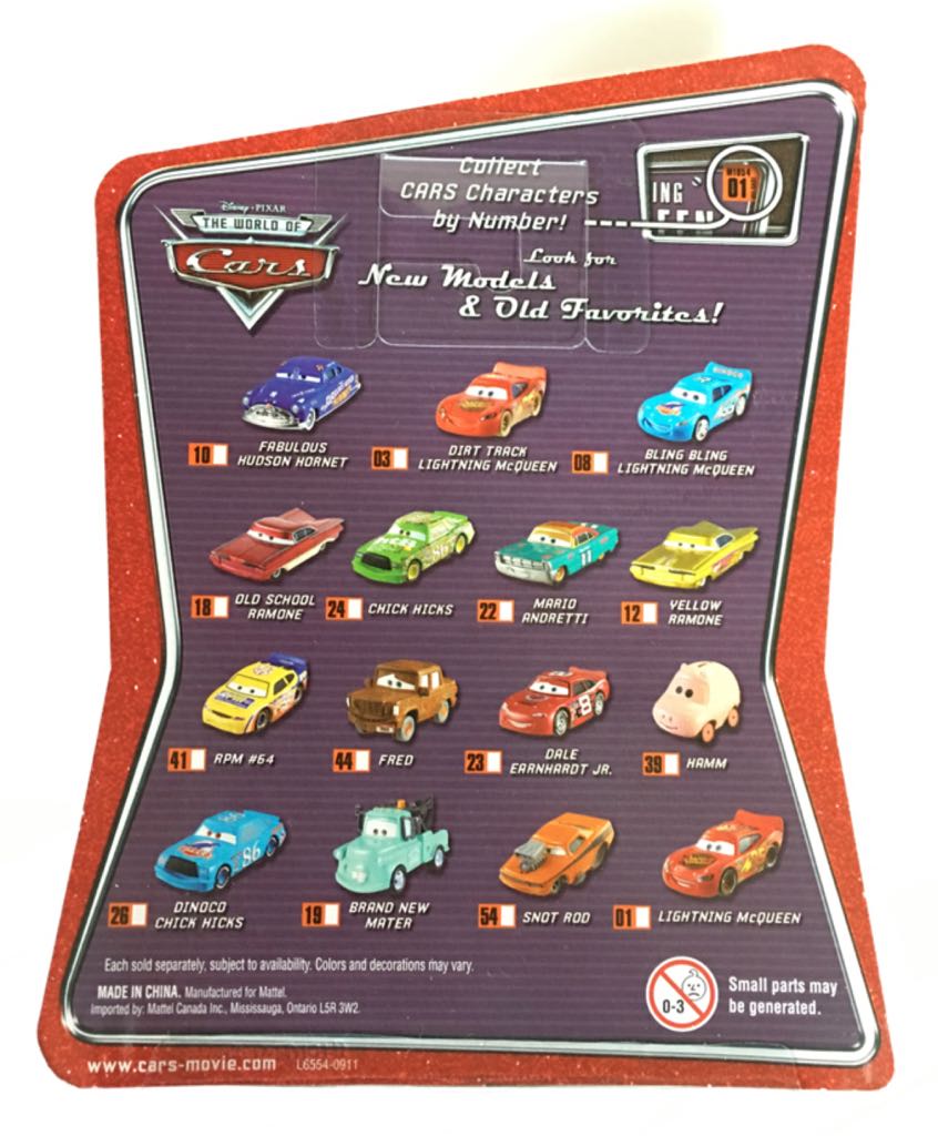 Old School Ramone - (2012 - RADIATOR SPRINGS CLASSICS) PACK OF 3 (30) toy car collectible - Main Image 2