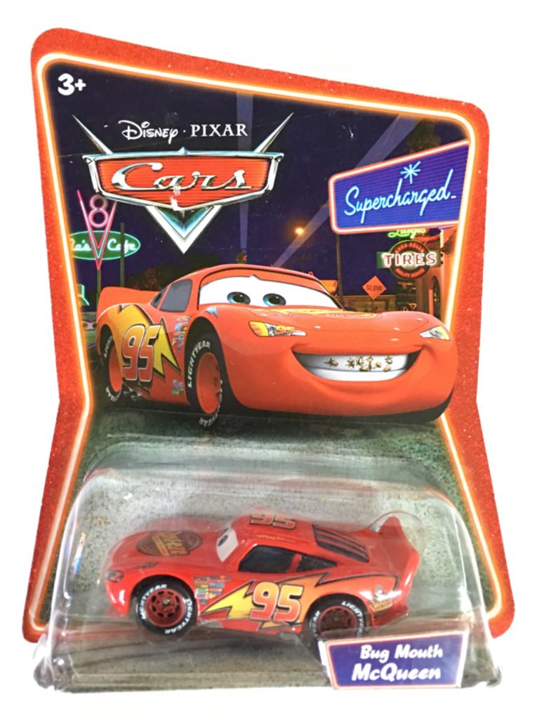 Bug Mouth McQueen - Supercharged toy car collectible - Main Image 1