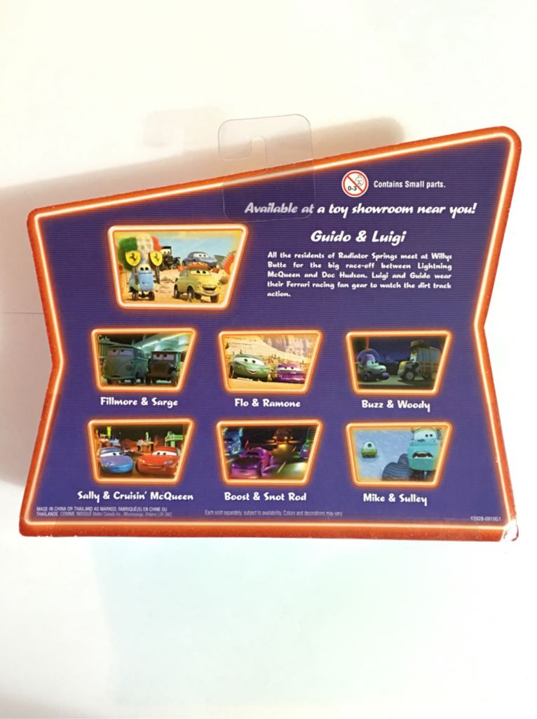 Guido & Luigi - Supercharged (Movie Moments) toy car collectible - Main Image 2