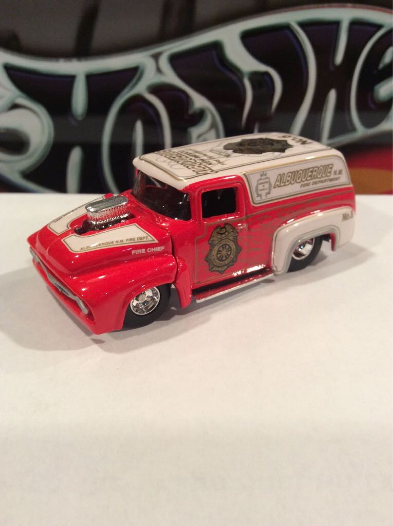 56 Ford F-100 Panel - 56 Ford F-100 Panel toy car collectible - Main Image 2