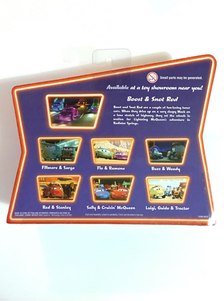 Boost & Snot Rod - Supercharged (Movie Moments) toy car collectible - Main Image 2