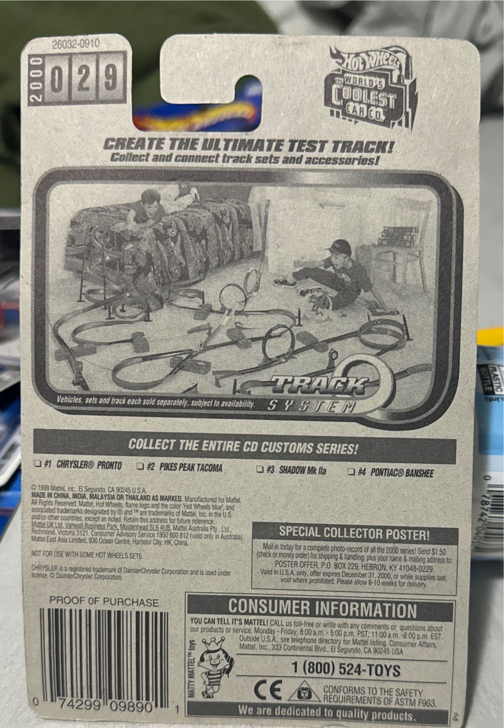 Chrystler Pronto - CD Customs Series toy car collectible - Main Image 2