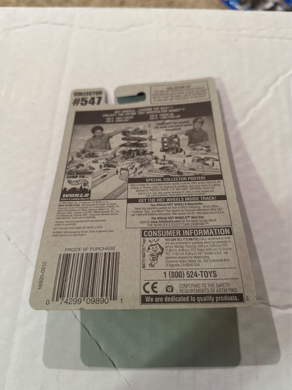 Ferrari ‘97 308 - Quicksilver Series toy car collectible - Main Image 3