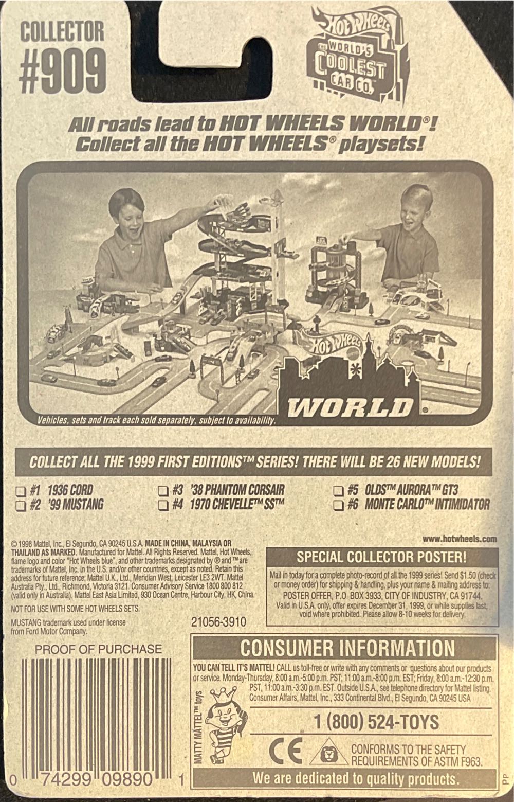 1999 First Editions - 1999 First Editions toy car collectible - Main Image 2