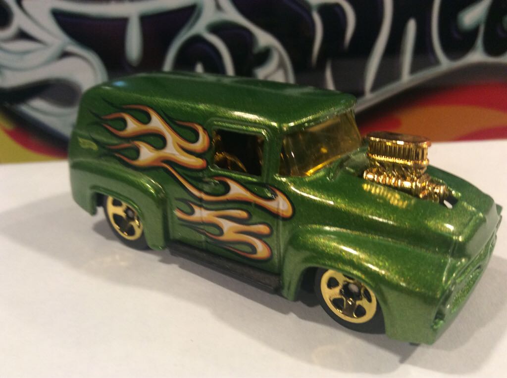 56 Ford F-100 Panel - 56 Ford F-100 Panel toy car collectible - Main Image 1