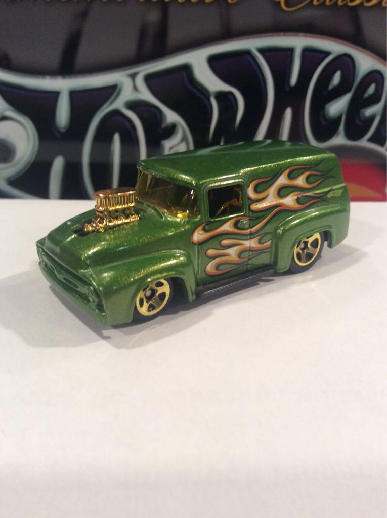 56 Ford F-100 Panel - 56 Ford F-100 Panel toy car collectible - Main Image 2