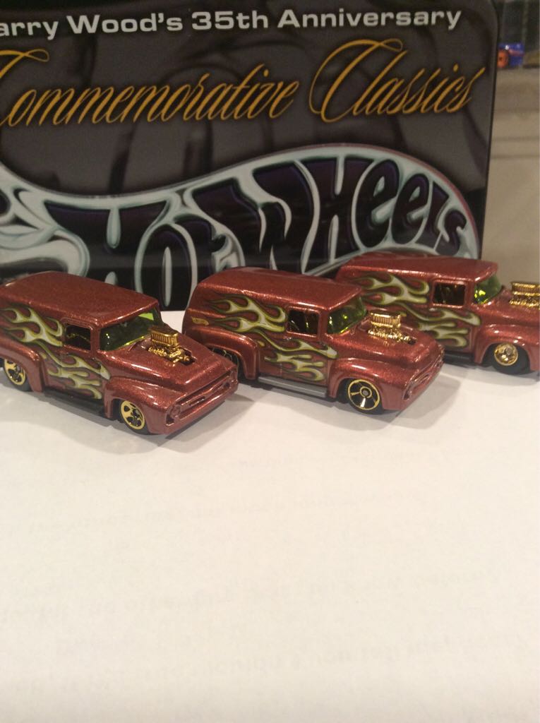 56 Ford F-100 Panel - 56 Ford F-100 Panel toy car collectible - Main Image 2